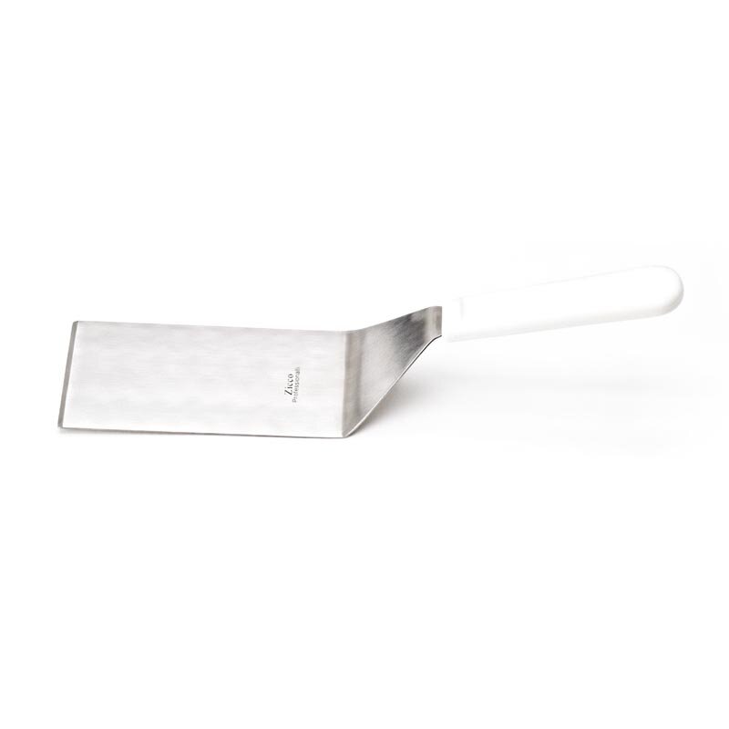 Zicco TY-261 Belli Pasta Spatula, Plastik Saplı, Beyaz, 21x7.5 cm - Zicco