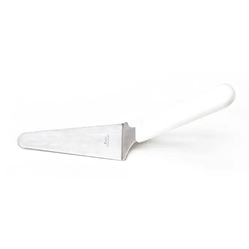 Zicco TY-264 Plastik Saplı Pasta Küreği, Büyük Boy, Beyaz, 13.5x7.5 cm - 1