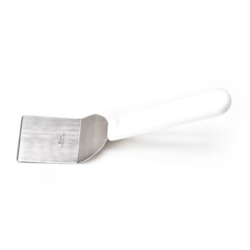 Zicco TY-265 Belli Spatula, Plastik Saplı, Beyaz, 6x9.5 cm - Zicco