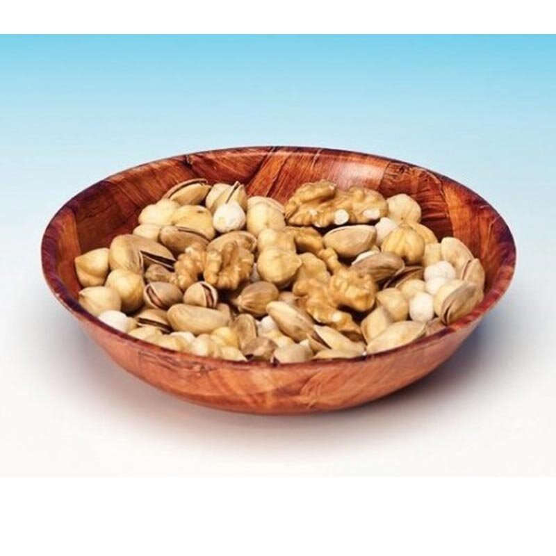 Zicco WH-023S Oval Çerezlik, Ahşap Desenli, 18x13 cm - Zicco