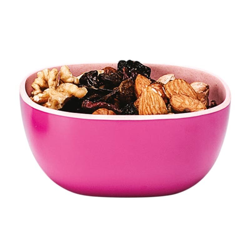 Zicco WHR-2057 Dekoratif Çerezlik, Bambu, Pembe, 9.5x9.5 cm - Zicco