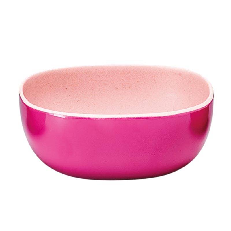 Zicco WHR-2134 Dekoratif Çerezlik, Bambu, Pembe, 12x12 cm - 1