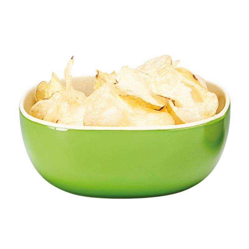 Zicco WHR-2134 Dekoratif Çerezlik, Bambu, Yeşil, 12x12 cm - 1