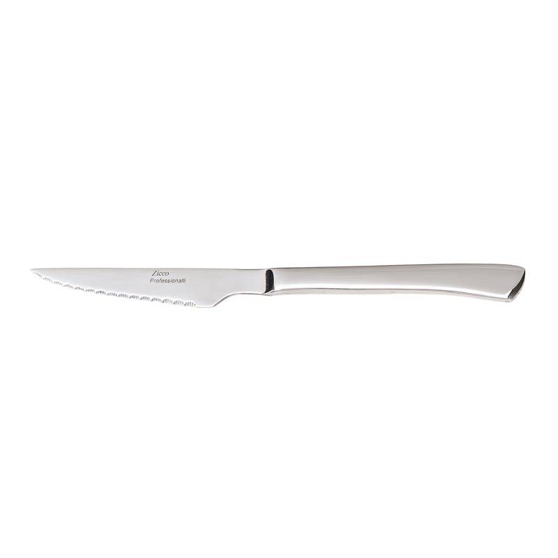 Zicco ZB-01 Çelik Saplı Steak Bıçağı, Profesyonel, 22 cm - 1