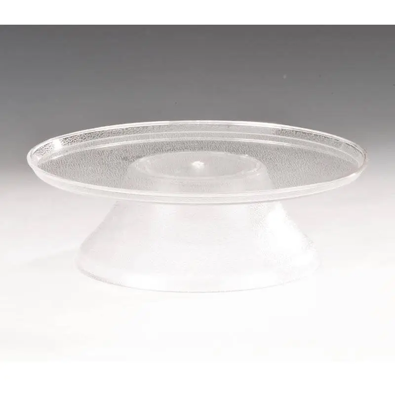 Zicco ZCB-25 Pasta Standı, Ayaklı, Polikarbon, Şeffaf, 25 cm - 1
