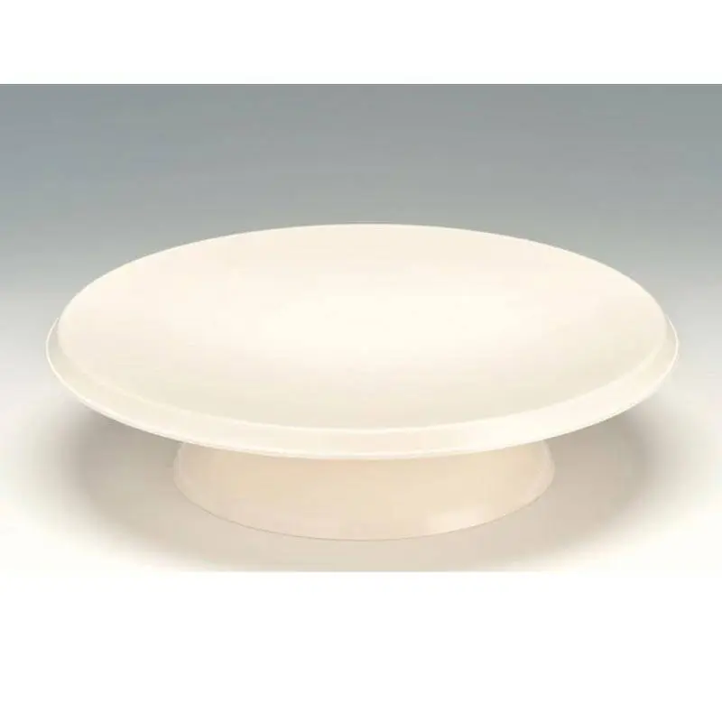 Zicco ZCB-B30 Ayaklı ABS Pasta Standı, Beyaz, 30 cm - 1