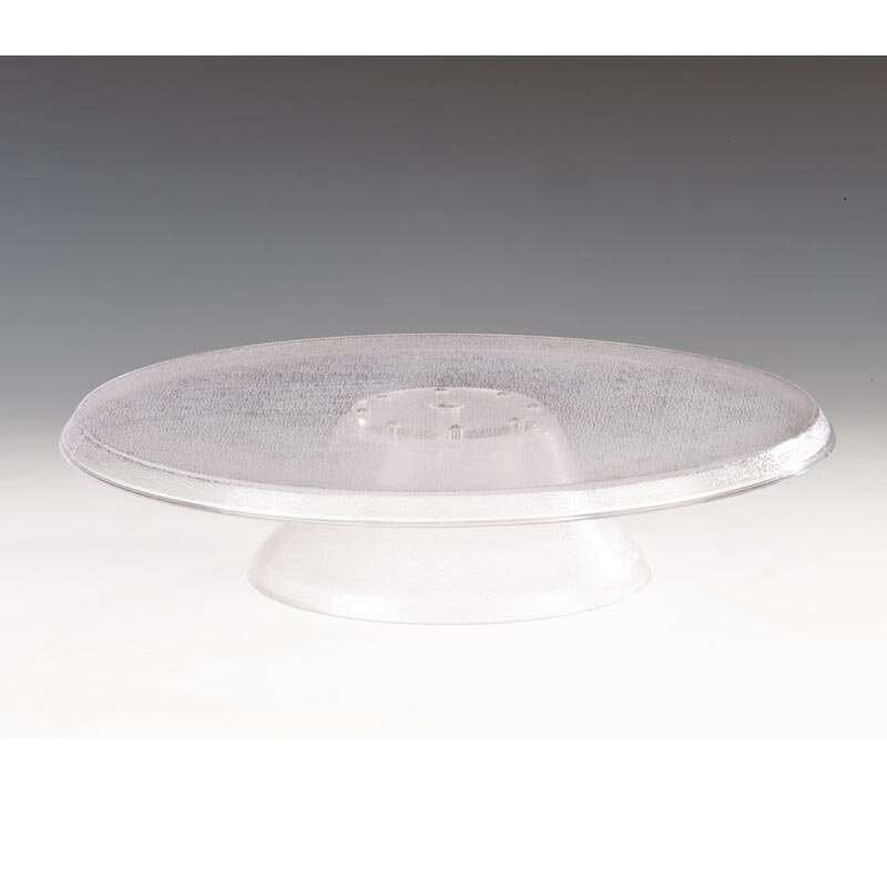 Zicco ZCD-35 Döner Pasta Sıvama Standı, Polikarbon, Şeffaf, 35 cm - Zicco