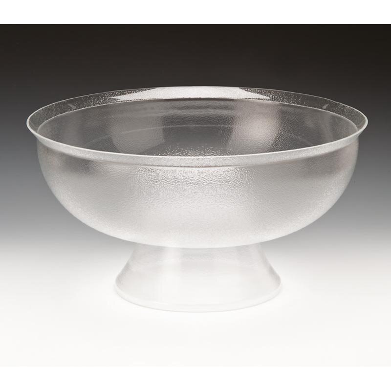 Zicco ZCP-009 Ayaklı Kase, Akrilik, Şeffaf, 45x23 cm - Zicco