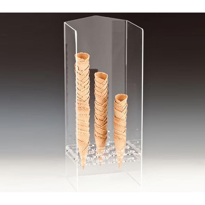 Zicco ZCP-021 Dondurma Külahlığı, Akrilik, Şeffaf, 20x24 cm - Zicco