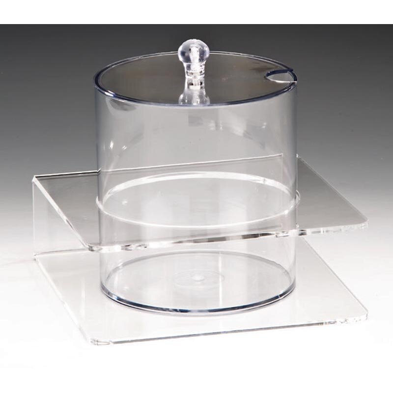 Zicco ZCP-091 Sosluk Reçellik Standı, Polikarbon, Şeffaf, 2.1 L, 21x21 cm - Zicco