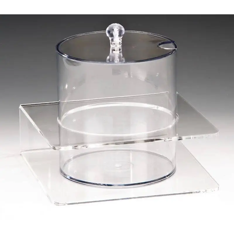 Zicco ZCP-091 Sosluk Reçellik Standı, Polikarbon, Şeffaf, 2.1 L, 21x21 cm - 1