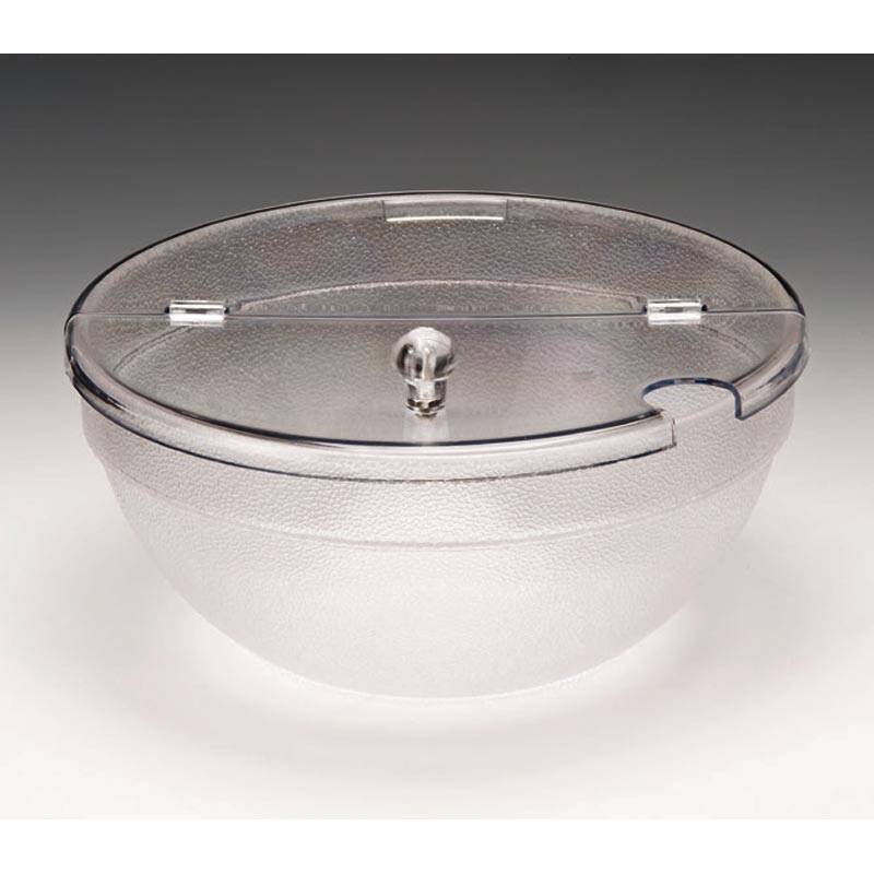 Zicco ZCP-094 Polikarbon Kase, Kapaklı, Şeffaf, 23 cm - 1