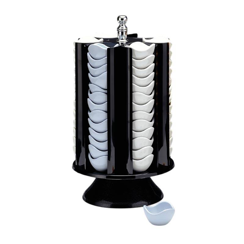 Zicco ZCP-097 Döner Sosluk Reçellik Standı, Polikarbon, Siyah, 30x46 cm - 1