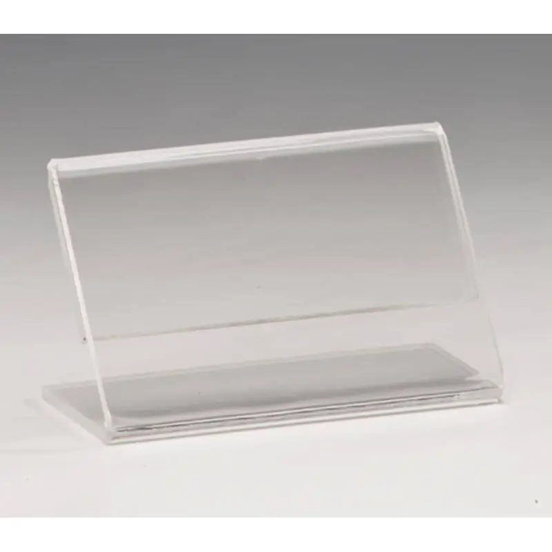 Zicco ZCP-110 İsimlik Rezerve, Akrilik, Şeffaf, 9x6 cm - 1