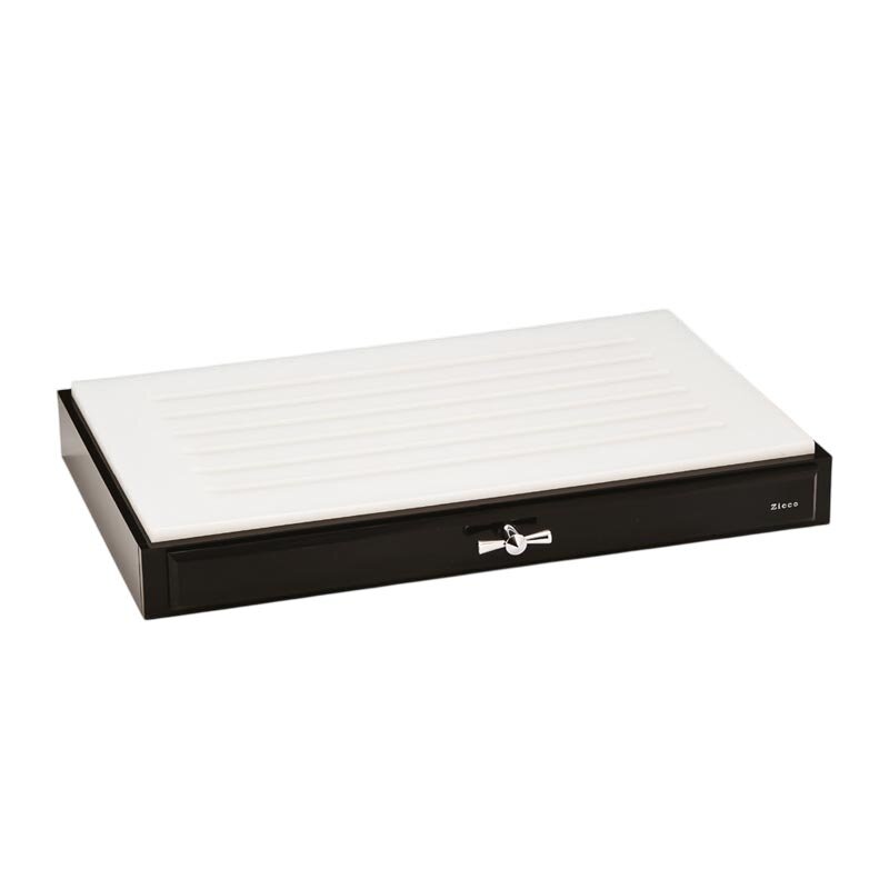 Zicco ZCP-119 Profesyonel Ekmek Kesme Tahtası, Akrilik, Siyah, 32x52x7 cm - Zicco