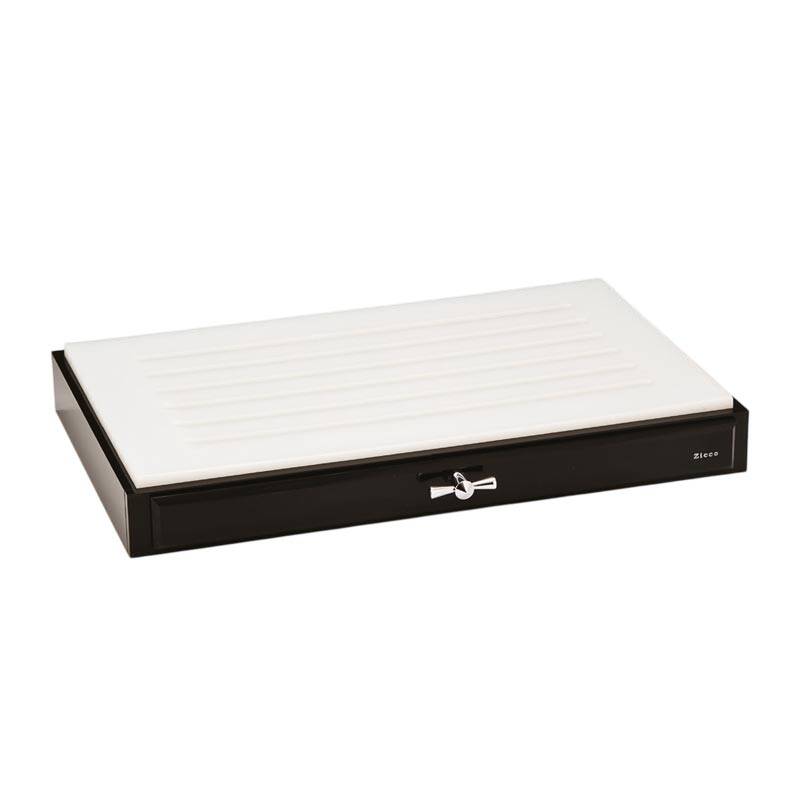 Zicco ZCP-119 Profesyonel Ekmek Kesme Tahtası, Akrilik, Siyah, 32x52x7 cm - 1