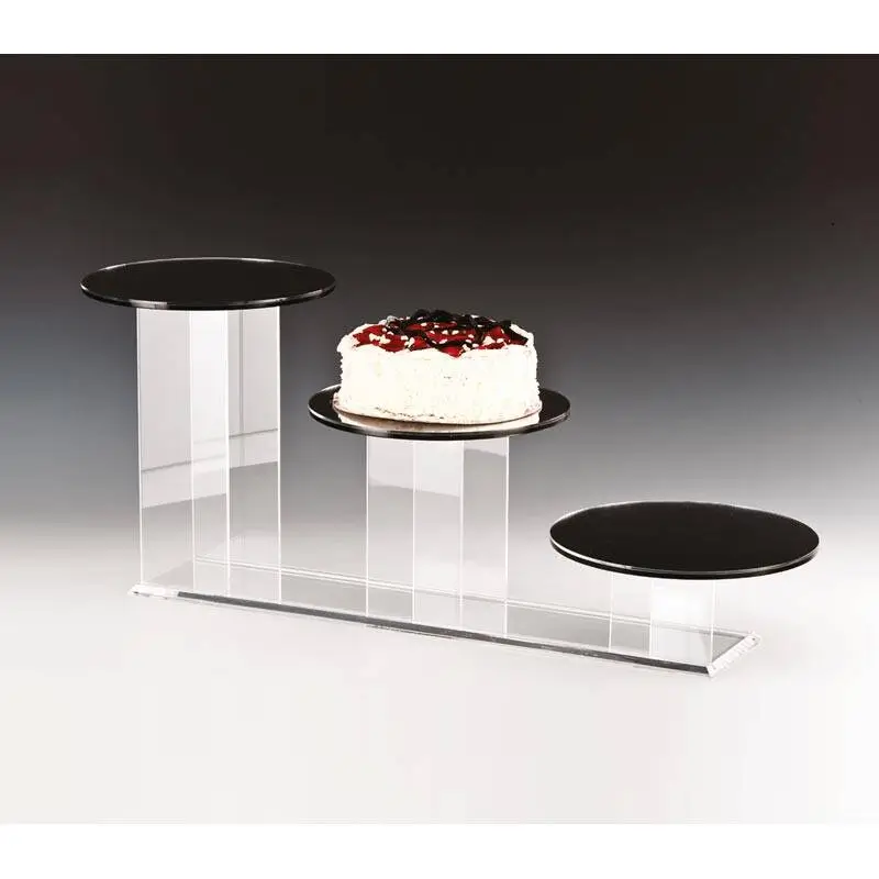 Zicco ZCP-125 Merdiven Teşhir Standı, Akrilik Tabanlı, 10x20x30 cm - 1
