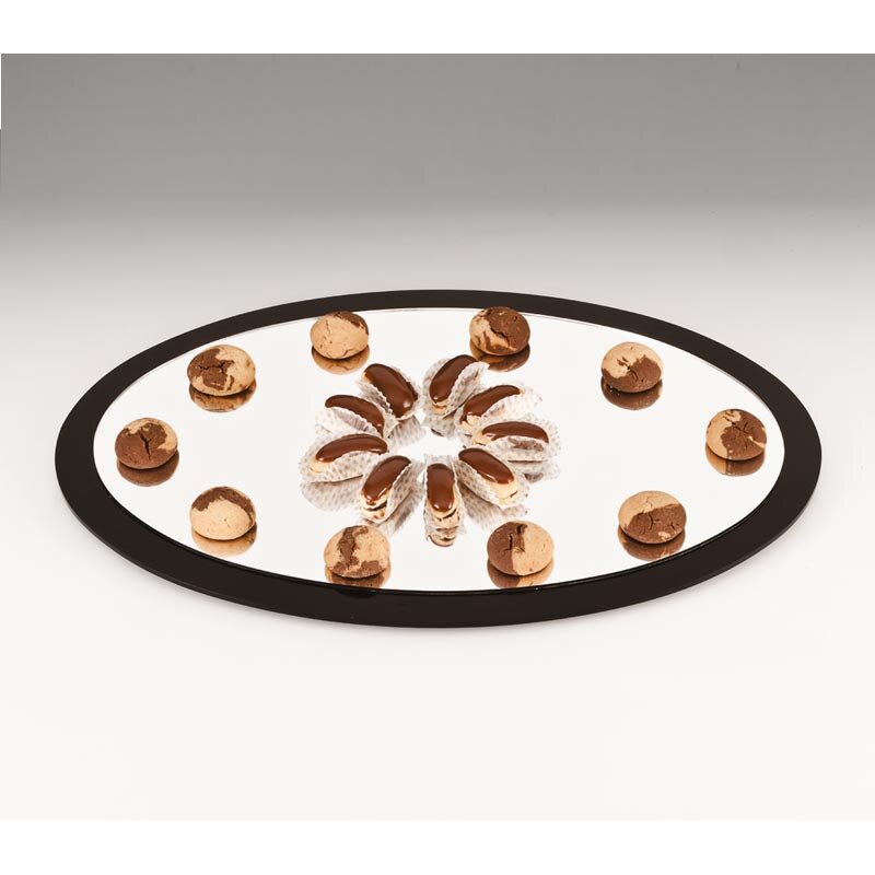 Zicco ZCP-137 Aynalı Teşhir Standı, Oval Model, 40x60 cm - Zicco