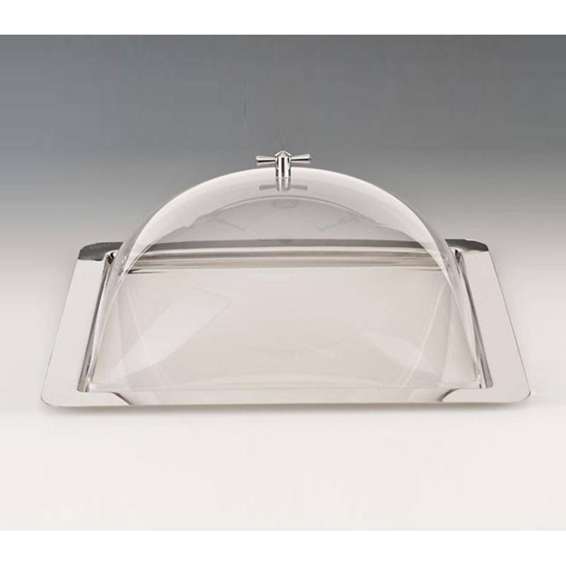 Zicco ZCP-145 Kare Fanus, Akrilik Kapaklı, Çelik Altlı, 46x46 cm - 1