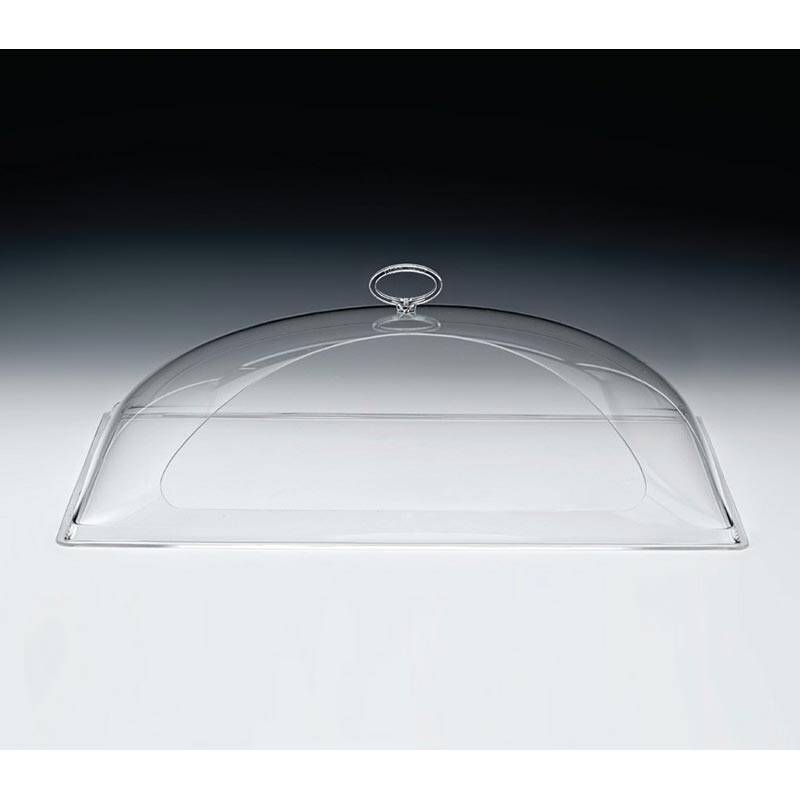 Zicco ZCP-153 Gözlü Fanus Kapağı, Akrilik, Şeffaf, 34.5x54.5 cm - 1