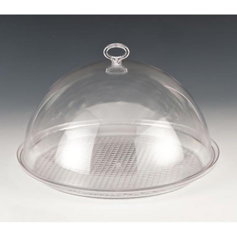 Zicco ZCP-165 Kapaklı Fanus Takımı, Polikarbon, Şeffaf, 34 cm - Zicco