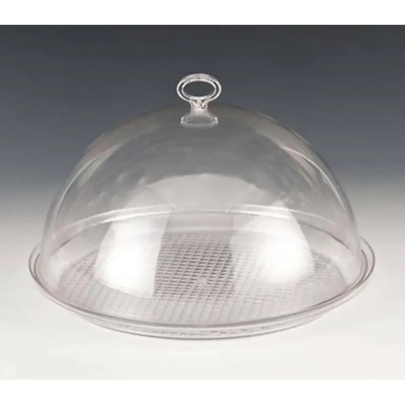 Zicco ZCP-165 Kapaklı Fanus Takımı, Polikarbon, Şeffaf, 34 cm - 1