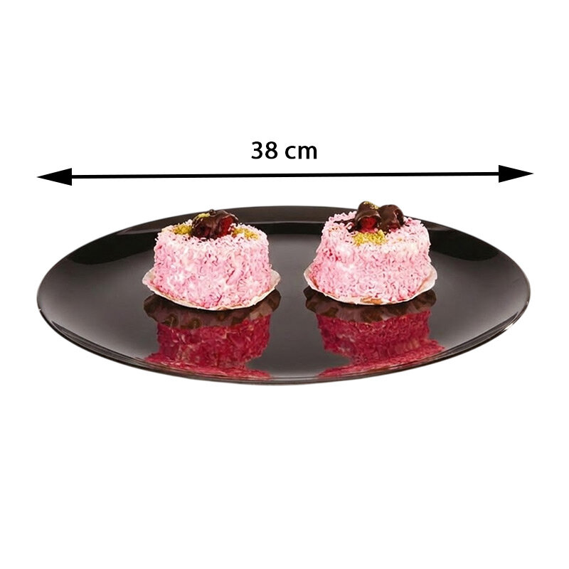 Zicco ZCP-171 Teşhir Tepsisi, Polikarbon, Siyah, 38 cm - Zicco (1)