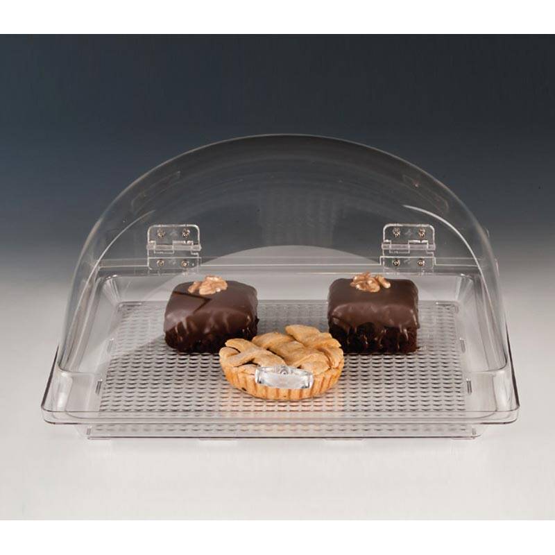 Zicco ZCP-176 Fanus, Polikarbon Tepsili, Menteşeli, Şeffaf, 35x35 cm - 1