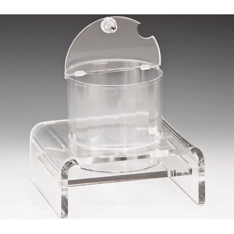 Zicco ZCP-202 Sosluk Reçellik Standı, Polikarbon, Şeffaf, 19.5x21x19 cm - Zicco