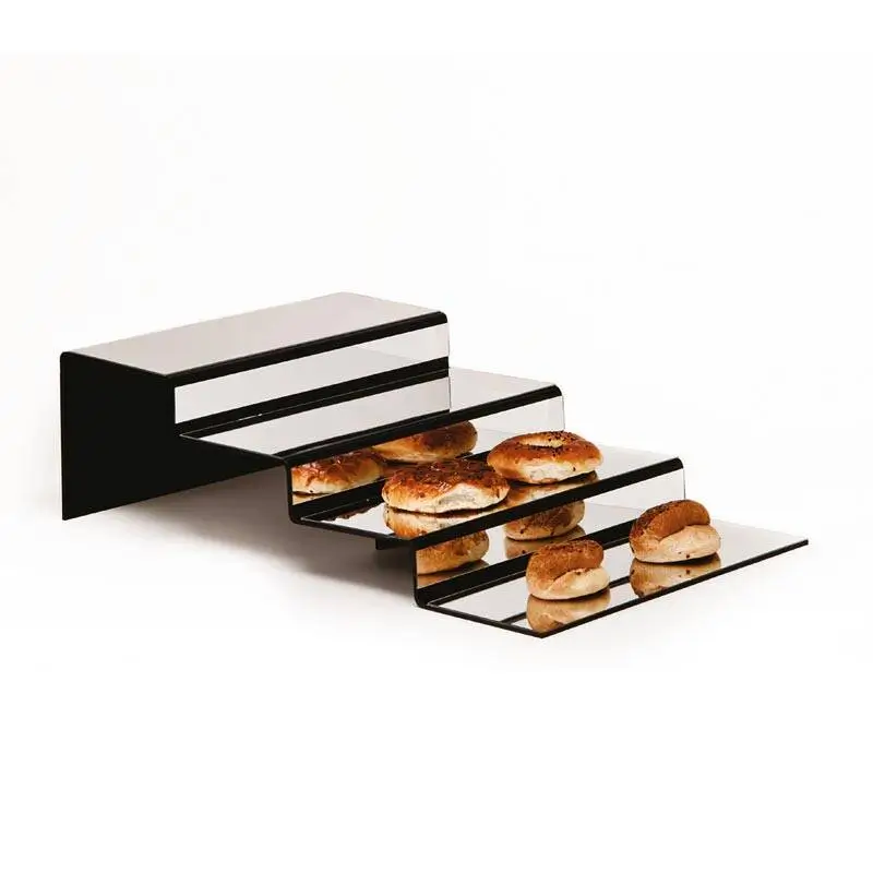 Zicco ZCP-216 Merdiven Teşhir Standı, Aynalı, 4 Basamaklı, 39x60x18 cm - 1