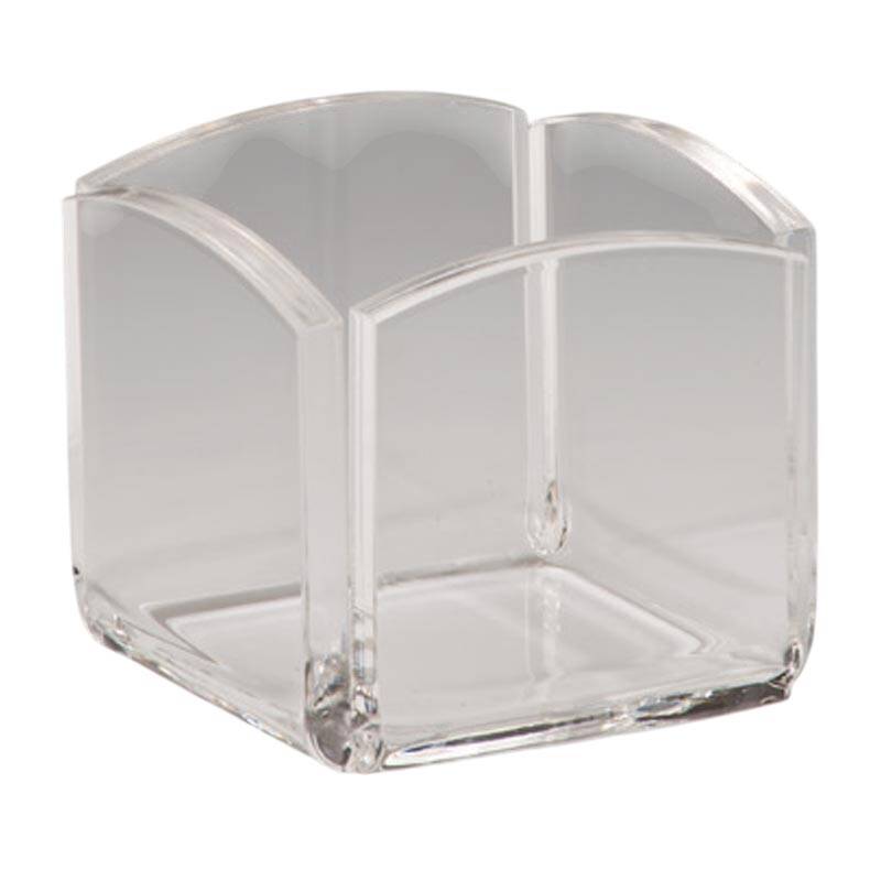 Zicco ZCP-222 Akrilik Çubuk Poşet Şekerlik, Şeffaf, 6x5 cm - 1