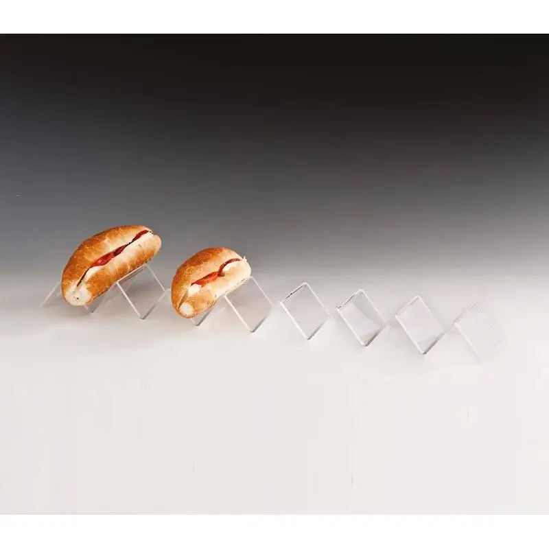 Zicco ZCP-231 Sandviç Teşhir Standı, Akrilik, Şeffaf, 8.5x58 cm - 1