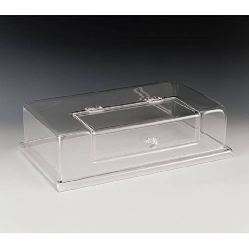 Zicco ZCP-245 Pencereli Teşhir Kapağı, Akrilik, Şeffaf, 54x34x14 cm - 1