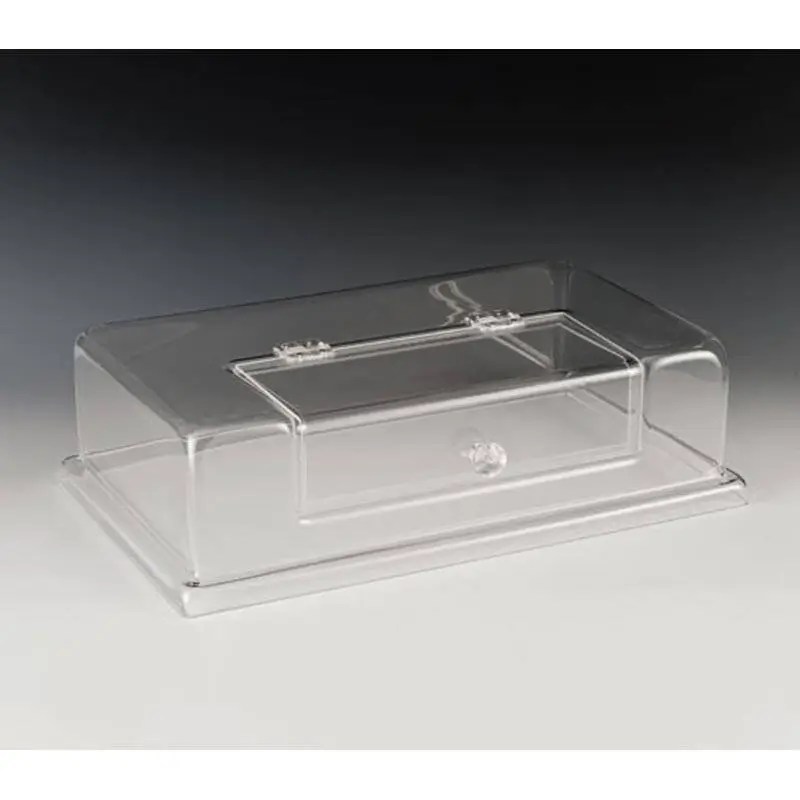 Zicco ZCP-245 Pencereli Teşhir Kapağı, Akrilik, Şeffaf, 54x34x14 cm - 1