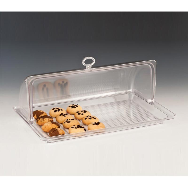 Zicco ZCP-267 Muhafaza Kabı, Rolltop Kapaklı, Polikarbon, Şeffaf, 28x43 cm - Zicco