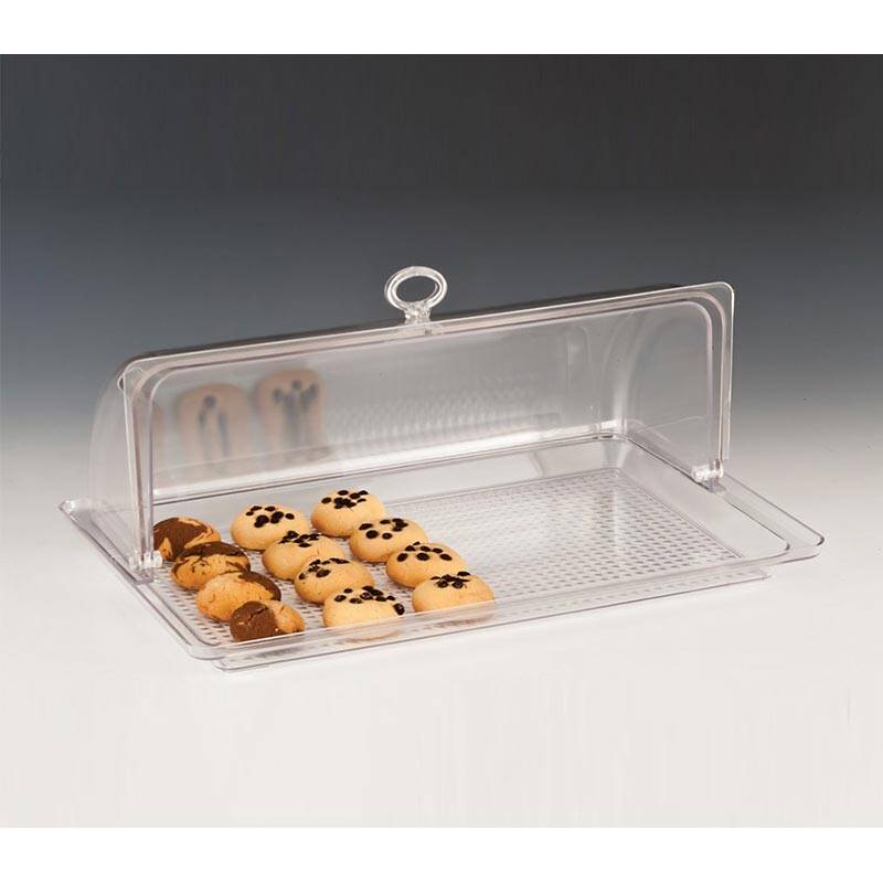 Zicco ZCP-267 Muhafaza Kabı, Rolltop Kapaklı, Polikarbon, Şeffaf, 28x43 cm - 1