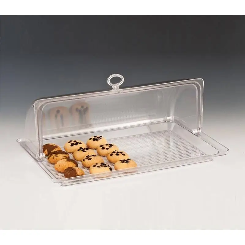 Zicco ZCP-267 Muhafaza Kabı, Rolltop Kapaklı, Polikarbon, Şeffaf, 28x43 cm - 1