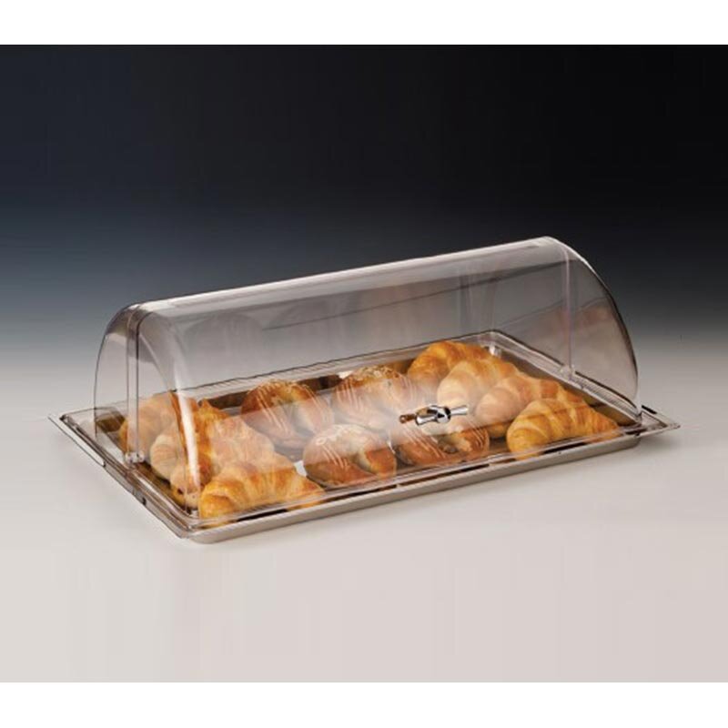 Zicco ZCP-271 Rolltop Kapaklı Muhafaza Kabı, Çelik Tepsili, Polikarbon, 44x29 cm - Zicco