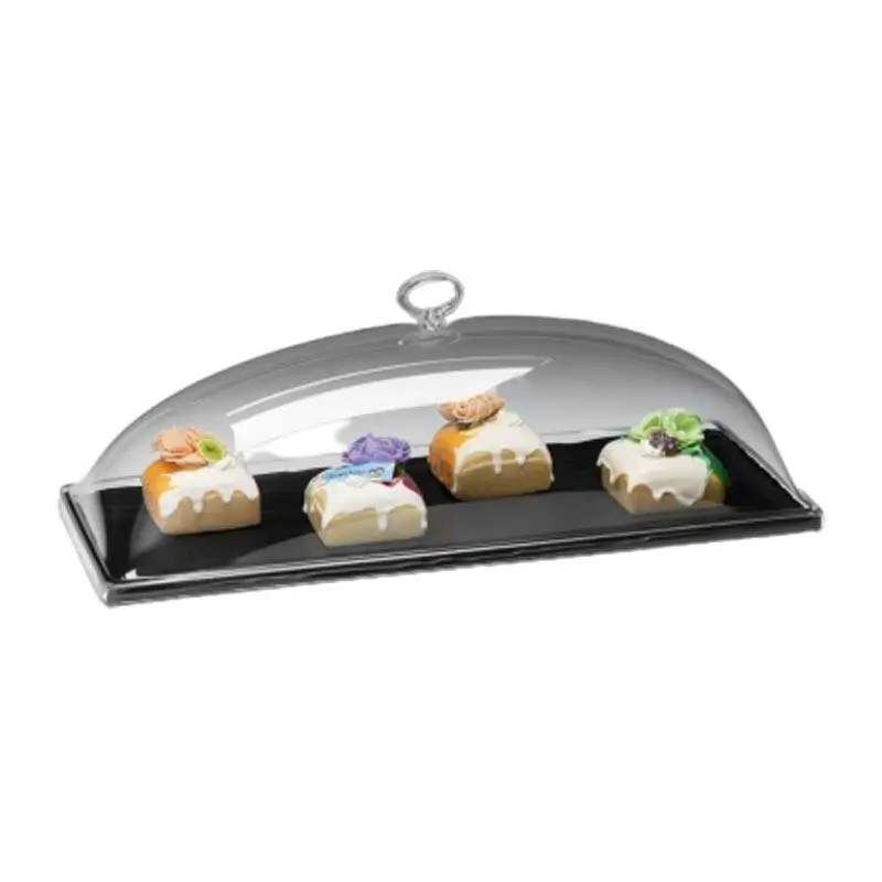Zicco ZCP-282 Melamin Tabanlı Fanus, Akrilik Kapaklı, 20x45x13 cm - 1