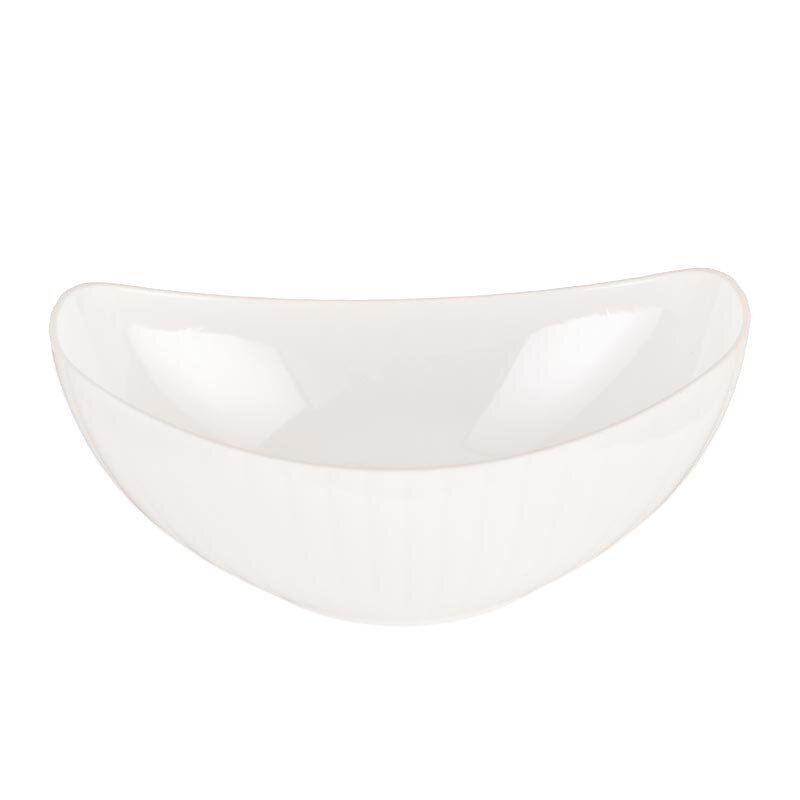 Zicco ZCP-301 Gondol Tipi Teşhir Kasesi, Polikarbon, Beyaz, 33x22.5x13 cm - Zicco