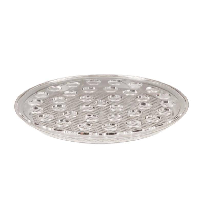 Zicco ZCP 313-1 Shot Servis Standı, Polikarbon Tepsili, 35'li, Şeffaf, 42 cm - 1