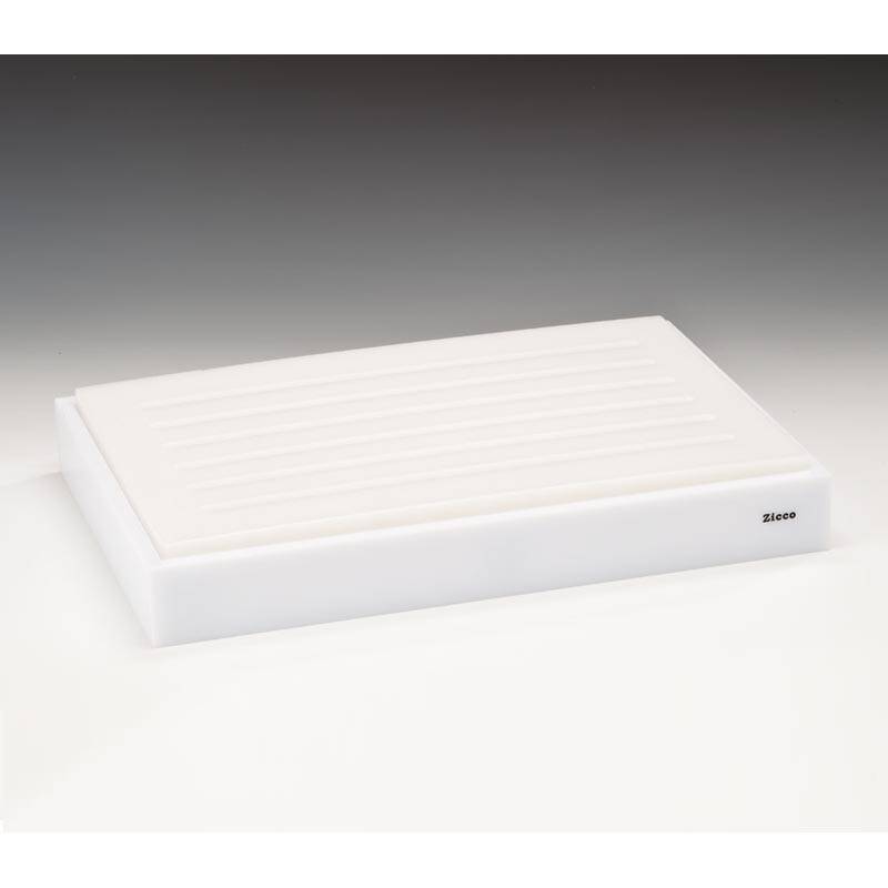 Zicco ZCP-315 Dikdörtgen Ekmek Kesme Tahtası, Akrilik, Beyaz, 30x45x5 cm - 1