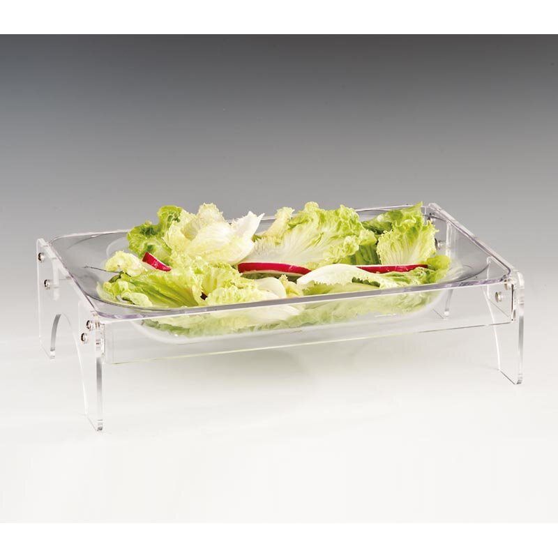 Zicco ZCP-318 Ayaklı Teşhir Standı, Polikarbon, Şeffaf, 41x26x11 cm - Zicco