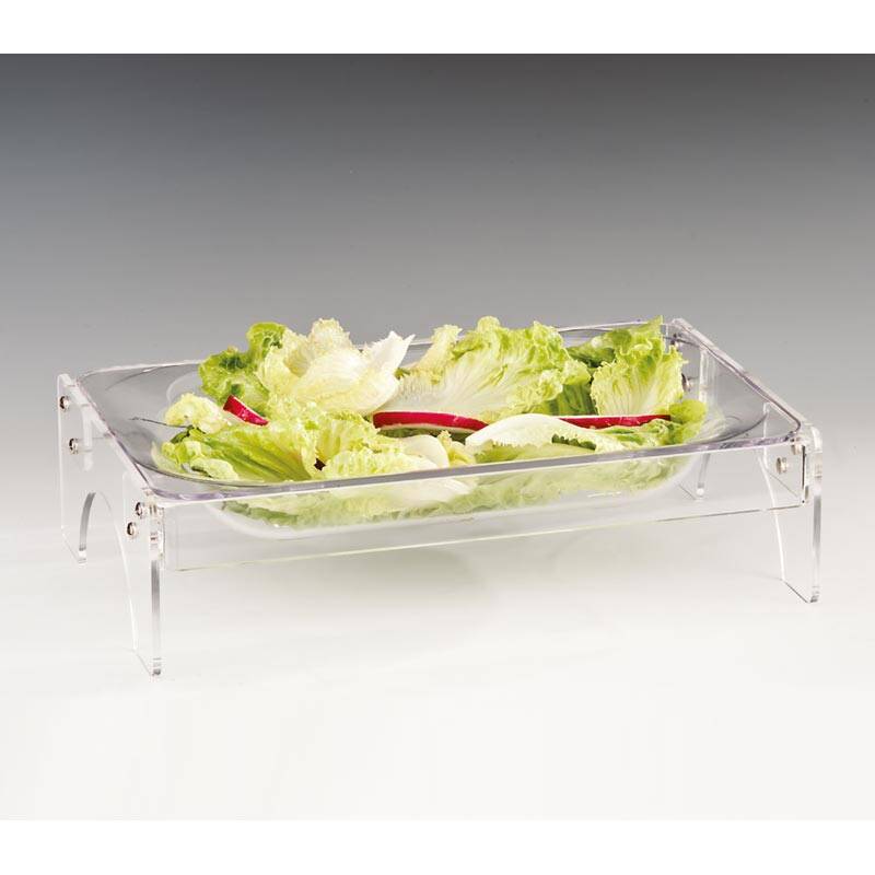 Zicco ZCP-318 Ayaklı Teşhir Standı, Polikarbon, Şeffaf, 41x26x11 cm - 1