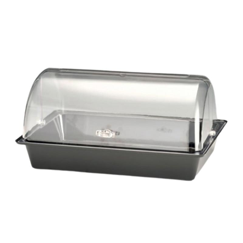 Zicco ZCP-319 Derin Muhafaza Kabı, Rolltop Kapaklı, Polikarbon, Siyah, 28x43x22 cm - Zicco