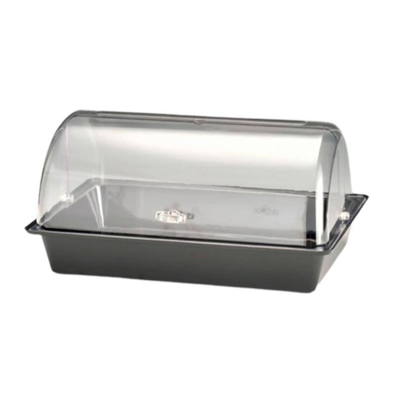 Zicco ZCP-319 Derin Muhafaza Kabı, Rolltop Kapaklı, Polikarbon, Siyah, 28x43x22 cm - 1