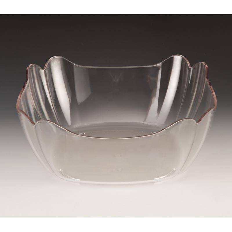 Zicco ZCP-335 Derin Teşhir Kasesi, Polikarbon, Şeffaf, 31x31 cm - 1