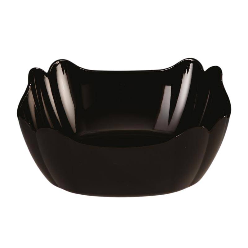 Zicco ZCP-335 Derin Teşhir Kasesi, Polikarbon, Siyah, 31x31 cm - 1