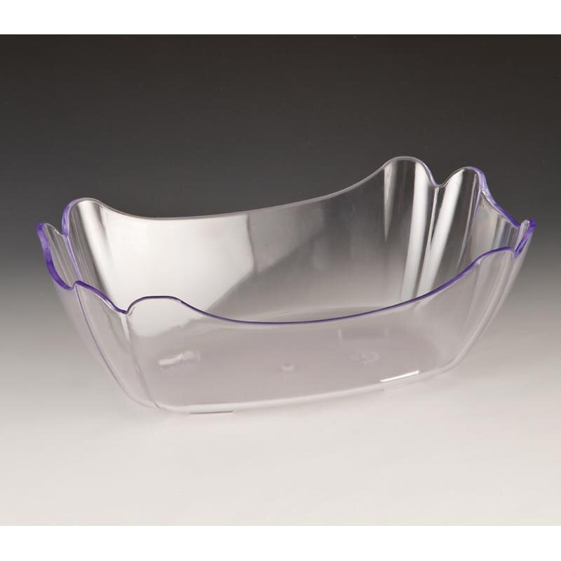 Zicco ZCP-337 Teşhir Kasesi, Polikarbon, Şeffaf, 27x18x9 cm - Zicco