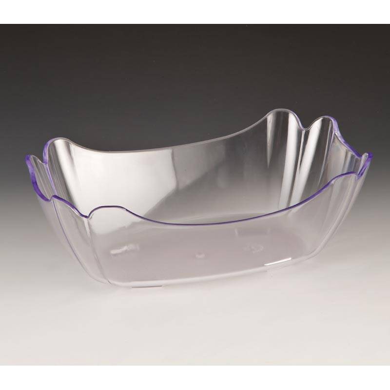 Zicco ZCP-337 Teşhir Kasesi, Polikarbon, Şeffaf, 27x18x9 cm - 1